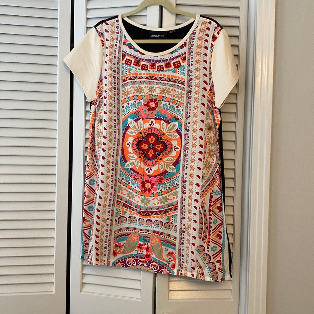 Mink pink dress